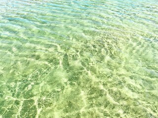Ripples across shallow water
