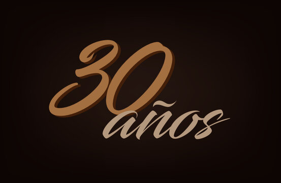 Aniversario De 30 Años 