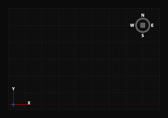 Blue prin simulacion autocad © Gabo