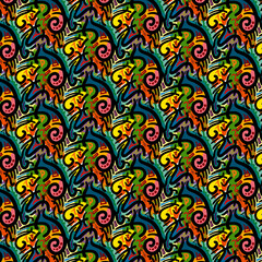 Seamless Organic Pattern