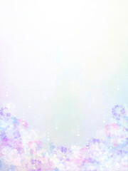 夏素材 幻想的な朝顔の背景 Wall Mural Wallpaper Murals Hachi Ichi