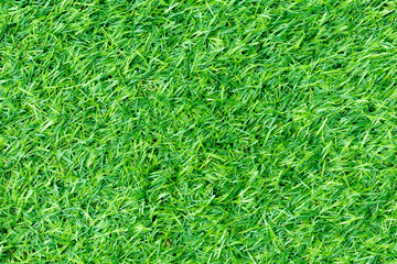 Green artificial grass background