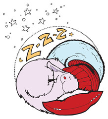 Here the troll sleeps