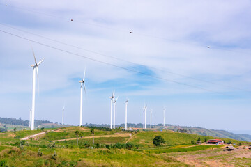  wind power station or wind power plant