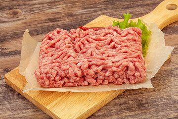 Minced meat - pork and beef
