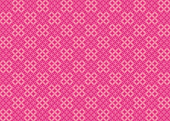 細かいピンク色の七宝模様、和柄と和紙の背景