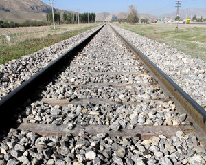 Fototapeta na wymiar old railroad, Iran