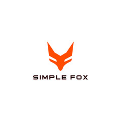 Simple Fox Logo Design