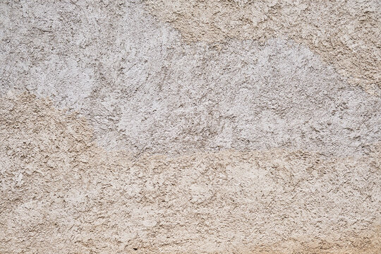 Pared enjarrada en bruto