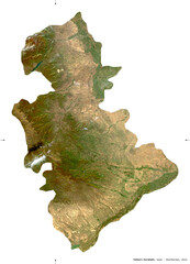 Yukhari-Karabakh, Azerbaijan - white solid. Sentinel-2 satellite