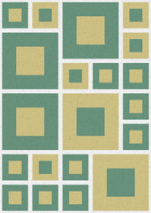 Abstract Geometric Pattern generative computational art illustration