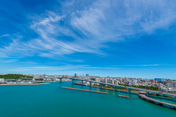 City of Naha City, Okinawa Island, Japan