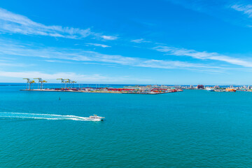 City of Naha City, Okinawa Island, Japan