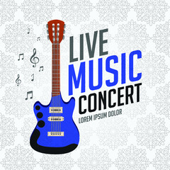live music concert banner