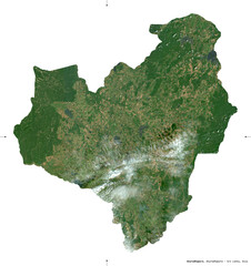 Anuradhapura, Sri Lanka - white solid. Sentinel-2 satellite