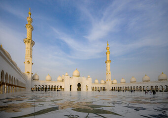 White Mosque in Abu Dhabi