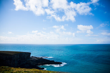 Fototapeta premium Spring landscape in the lands of Ireland