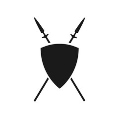 spear icon. bitmap simple illustration
