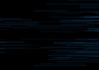 Blue minimal lines abstract futuristic dark tech background. Vector digital art design