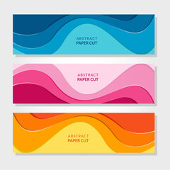 Modern Shape Banner Design, Modern Background Banner Design, Templates Banner Design