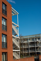 modern buildings in IJburg, Amsterdam