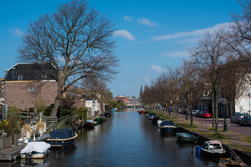 houses and boats on the canal