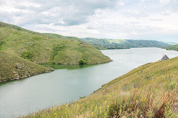 mountain landscape, Ust-Kamenogorsk, Kazakhstan