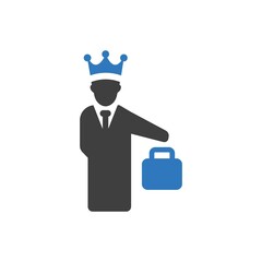 Achievement business icon