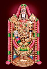 Hindu god tirupathi