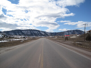 road in the mountains