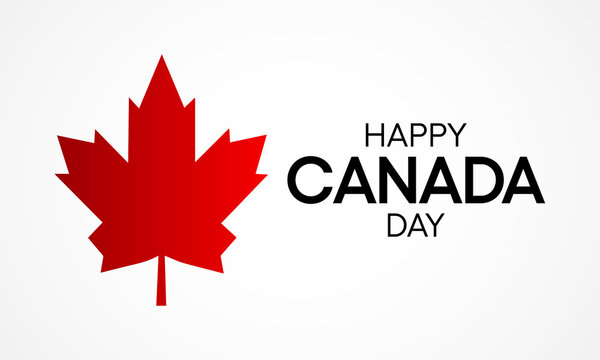 Vector illustration on the theme of Canada day observed every year on July 1st. 