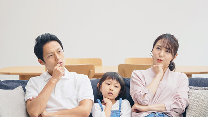 考える日本人家族　ライフスタイル