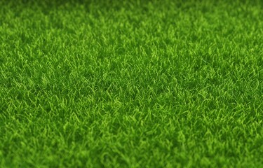 Green artificial grass on natural background