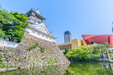 初夏の小倉城　福岡県北九州市　Early summer Kokura castle Fukuoka-ken Kitakyusyu city