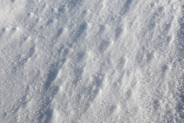 Fresh snow