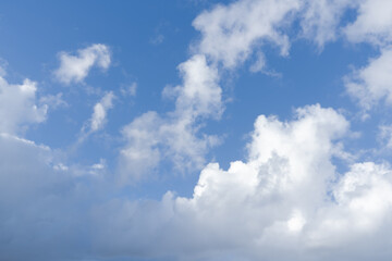 Obraz premium blue sky with clouds