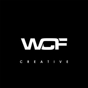 WCF Letter Initial Logo Design Template Vector Illustration
