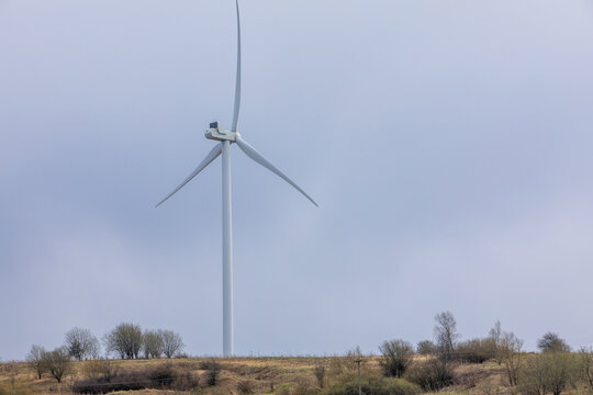 wind turbines green renewable electric energy