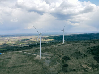 wind turbines green renewable electric energy