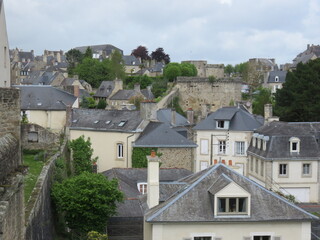 Fototapeta na wymiar Dinan, Vallée de la Rance, Cité Médiévale, Côte d'Armor, Bretagne, France, Cité d'Art et d'Histoire