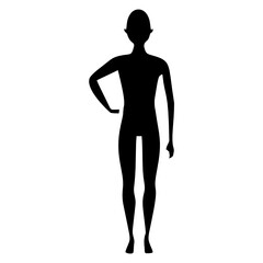 Female Dummy Concept, Fiberglass Faceless Standing Girl Mannequins Vector Icon Design, Retail Shop Equipment Symbol, Supermarket fixtures Sign, Grocery Store Supplies Stock illustration