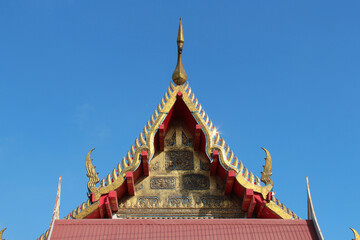 Fototapeta premium buddhist temple (Wat Pa Mok) in ang hong (thailand)