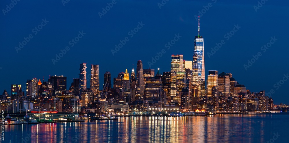 Wall mural New York City skyline