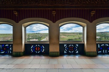 Alcazar of Segovia porch