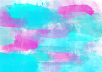 Watercolor fantastic and grungy background	