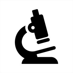Microscope icon, vector and glyph