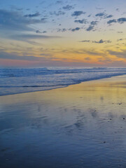 Fototapeta premium atardecer mar 