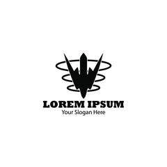 simple logo silhouette bird