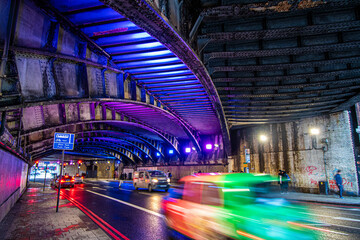 tunnel train station