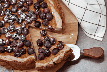  cake cheesecake with blueberry